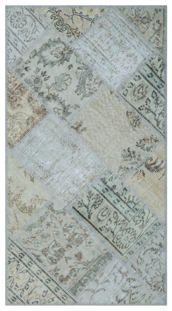Apex Patchwork Halı Bej 26053 80 x 150 cm