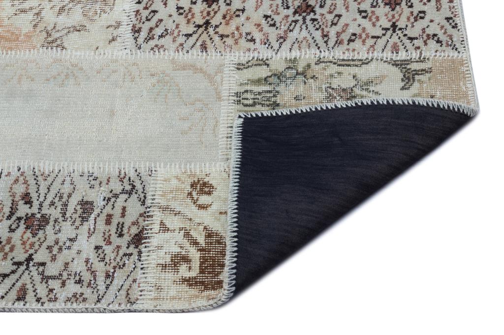 Apex Patchwork Halı Bej 26061 80 x 150 cm