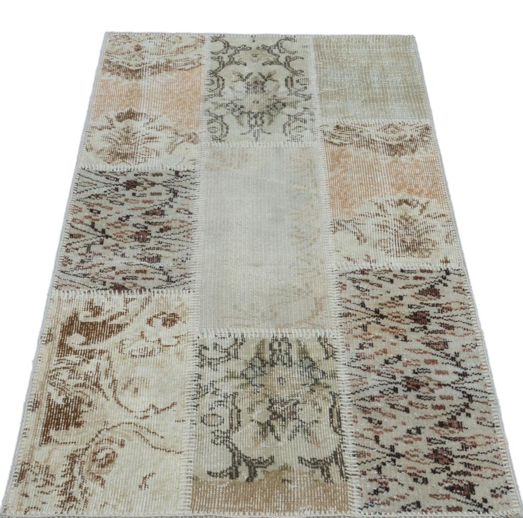 Apex Patchwork Halı Bej 26061 80 x 150 cm