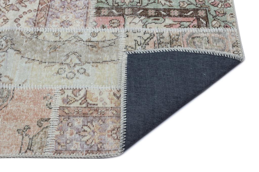Apex Patchwork Halı Bej 26175 80 x 150 cm