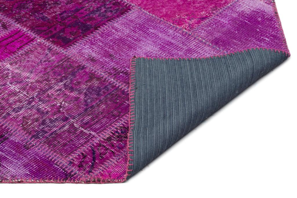 Apex Patchwork Halı Fuşya 20688 124 x 178 cm