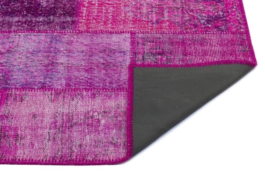 Apex Patchwork Halı Fuşya 22201 120 x 180 cm