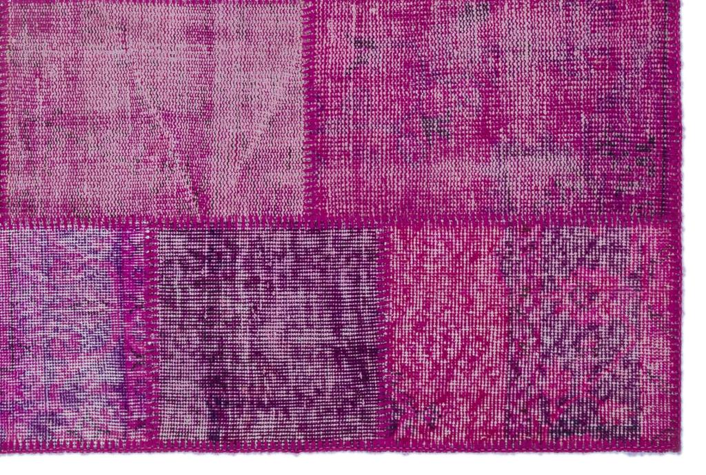 Apex Patchwork Halı Fuşya 22201 120 x 180 cm