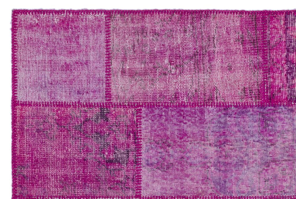 Apex Patchwork Halı Fuşya 22201 120 x 180 cm