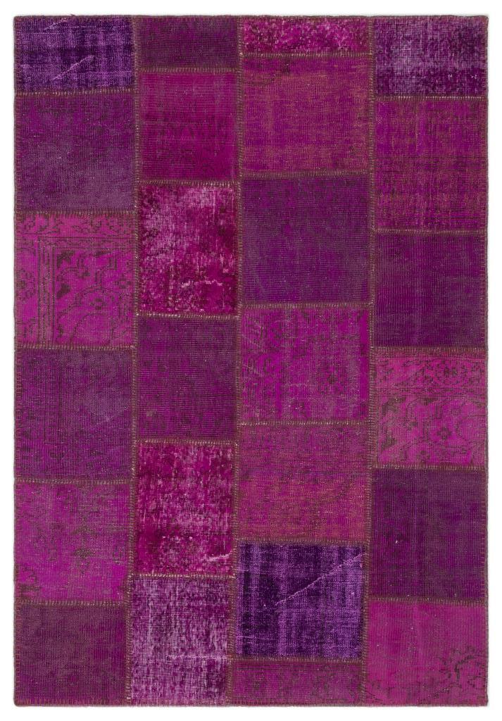 Apex Patchwork Halı Fuşya 22267 160 x 230 cm