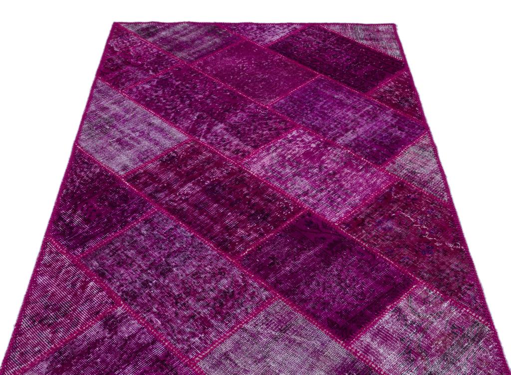 Apex Patchwork Halı Fuşya 26249 120 x 180 cm
