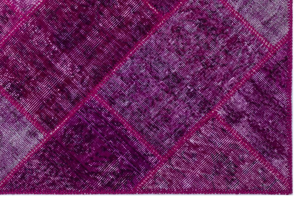 Apex Patchwork Halı Fuşya 26249 120 x 180 cm
