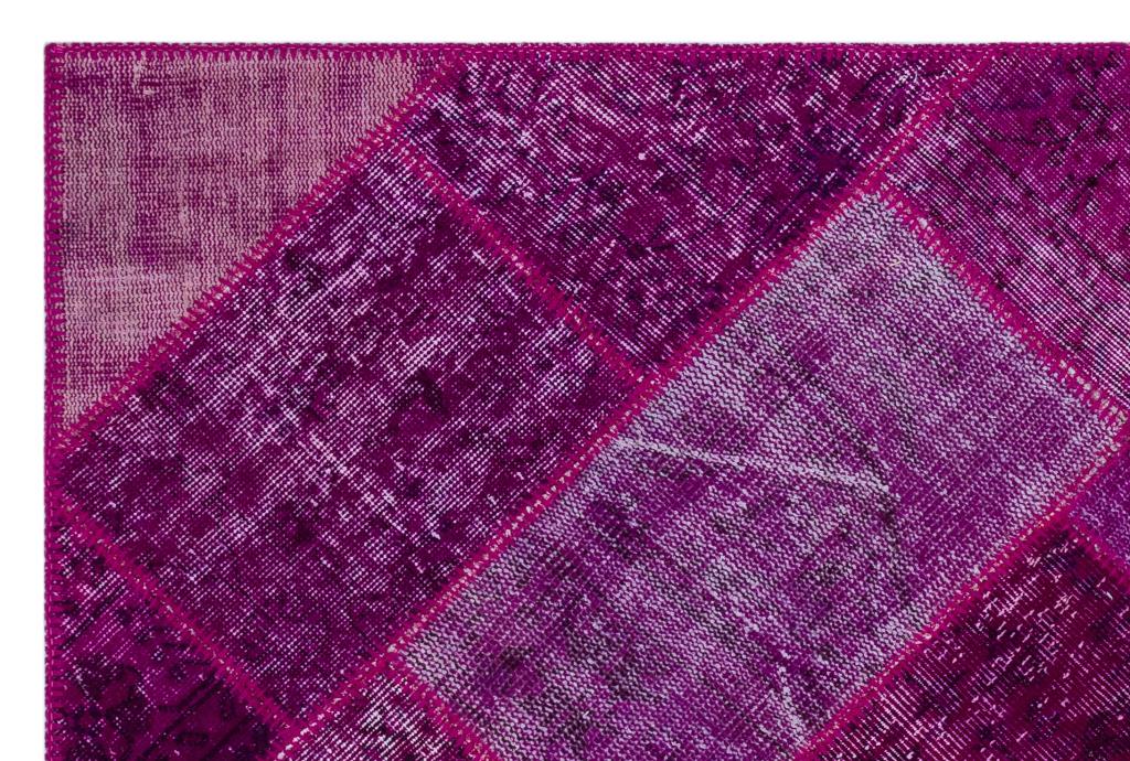 Apex Patchwork Halı Fuşya 26604 120 x 180 cm
