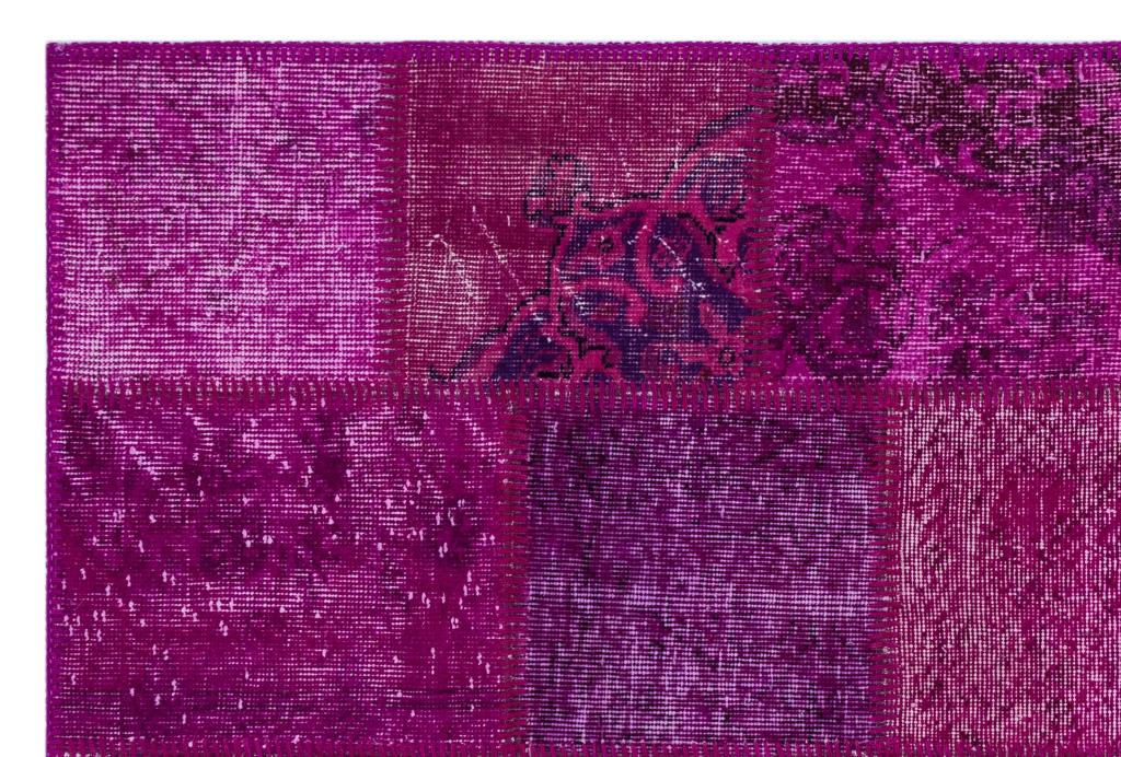 Apex Patchwork Halı Fuşya 26609 120 x 180 cm