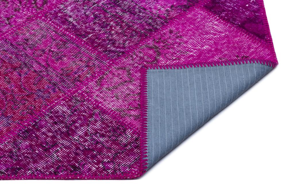 Apex Patchwork Halı Fuşya 26630 120 x 180 cm