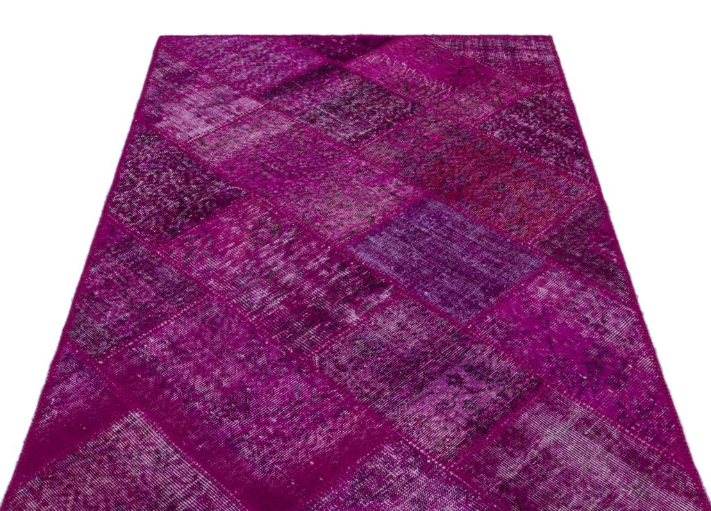 Apex Patchwork Halı Fuşya 26630 120 x 180 cm