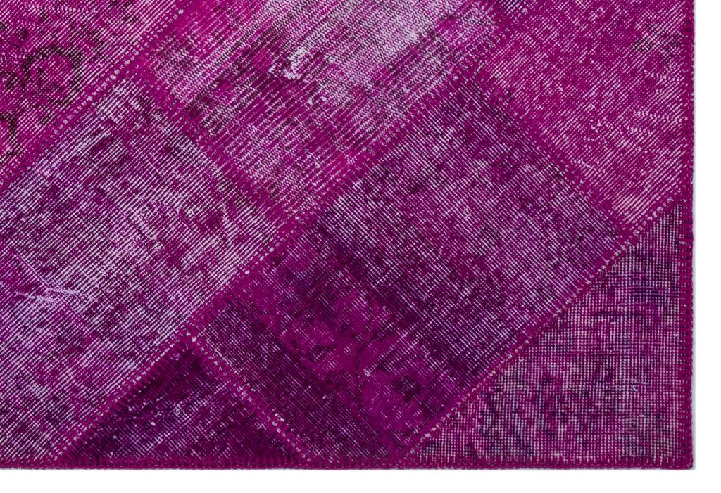 Apex Patchwork Halı Fuşya 26644 120 x 180 cm