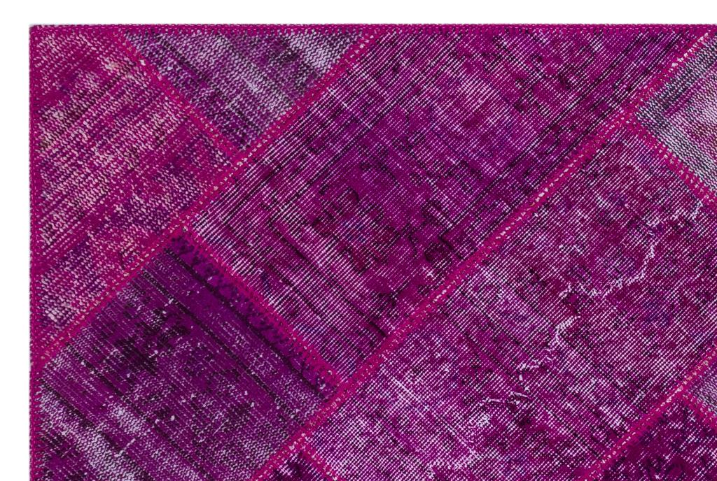 Apex Patchwork Halı Fuşya 26683 120 x 180 cm