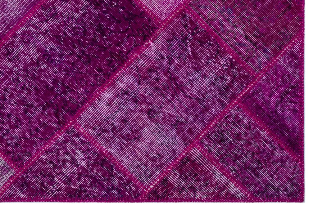 Apex Patchwork Halı Fuşya 26699 120 x 180 cm