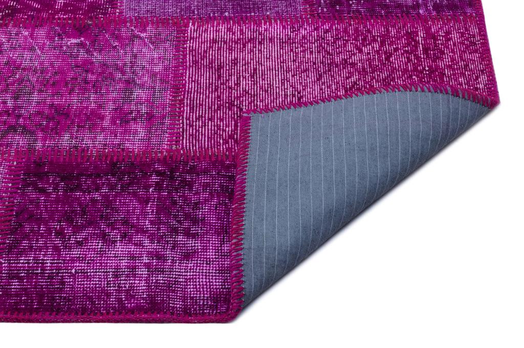 Apex Patchwork Halı Fuşya 26703 120 x 180 cm