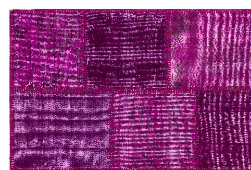 Apex Patchwork Halı Fuşya 26703 120 x 180 cm