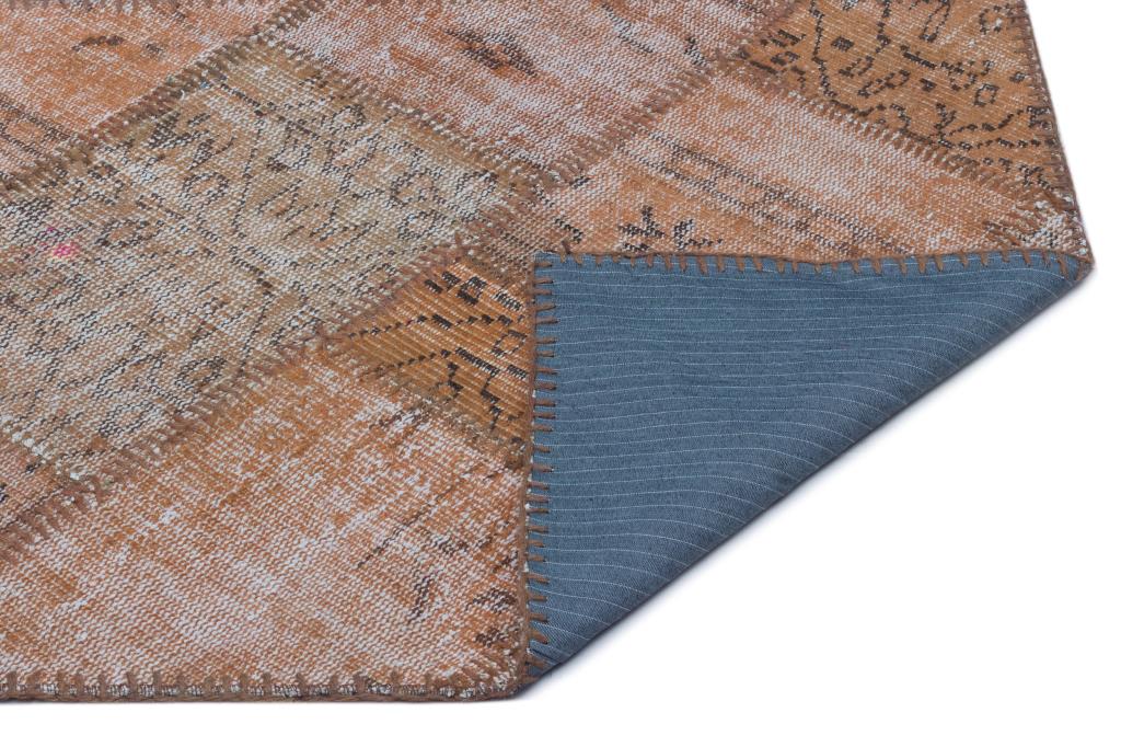 Apex Patchwork Halı Kahve 21319 80 x 152 cm