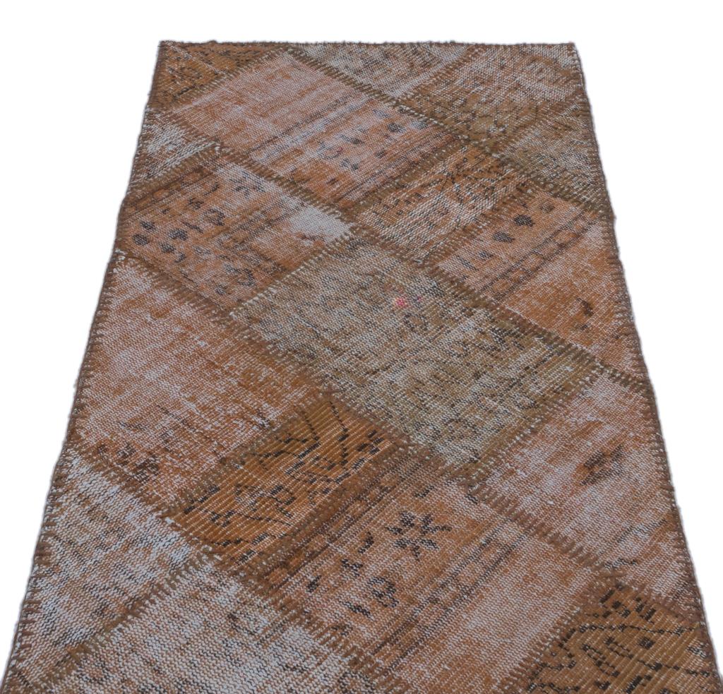 Apex Patchwork Halı Kahve 21319 80 x 152 cm