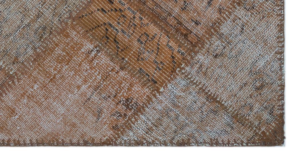 Apex Patchwork Halı Kahve 21319 80 x 152 cm