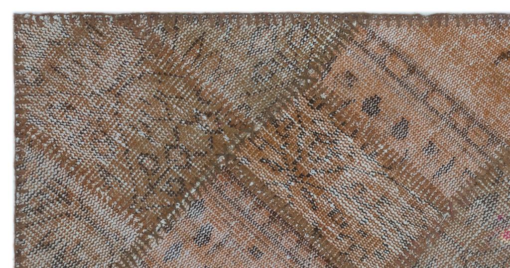 Apex Patchwork Halı Kahve 21319 80 x 152 cm