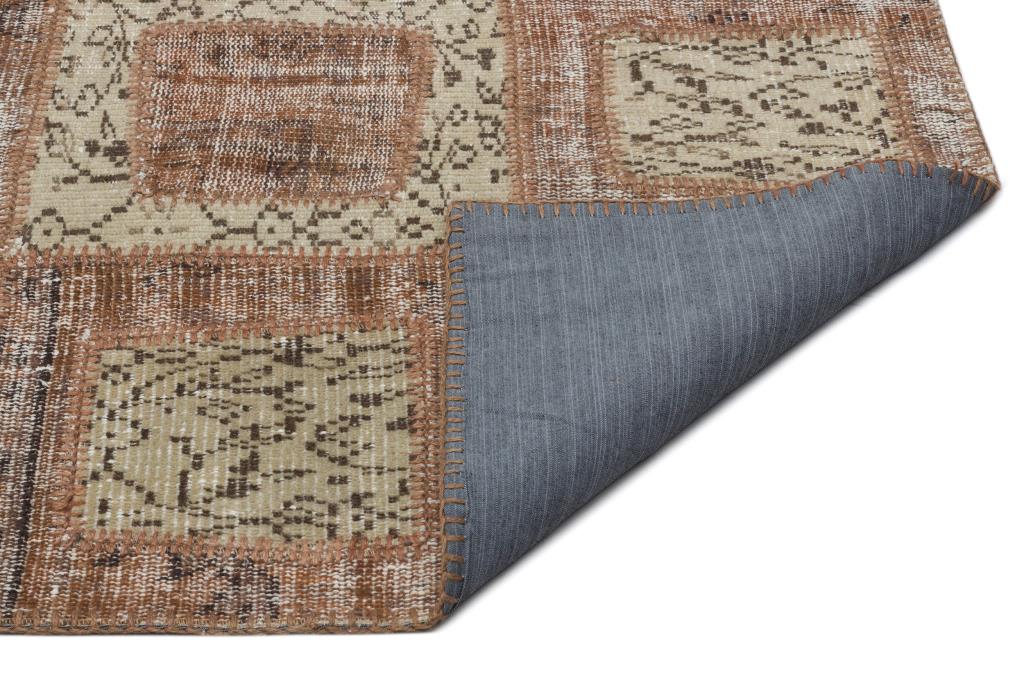 Apex Patchwork Halı Kahve 21435 160 x 242 cm