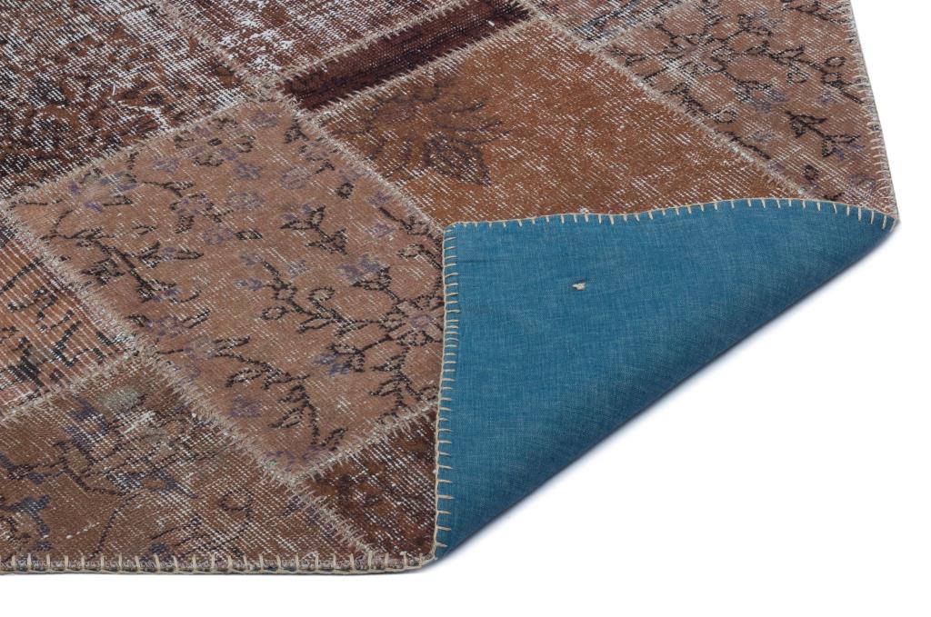 Apex Patchwork Halı Kahve 22194 120 x 180 cm
