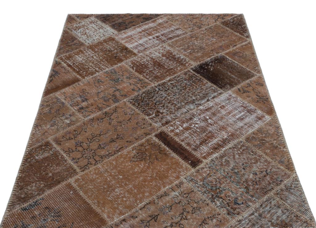 Apex Patchwork Halı Kahve 22194 120 x 180 cm