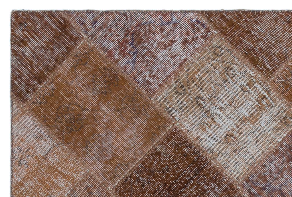Apex Patchwork Halı Kahve 22240 120 x 180 cm
