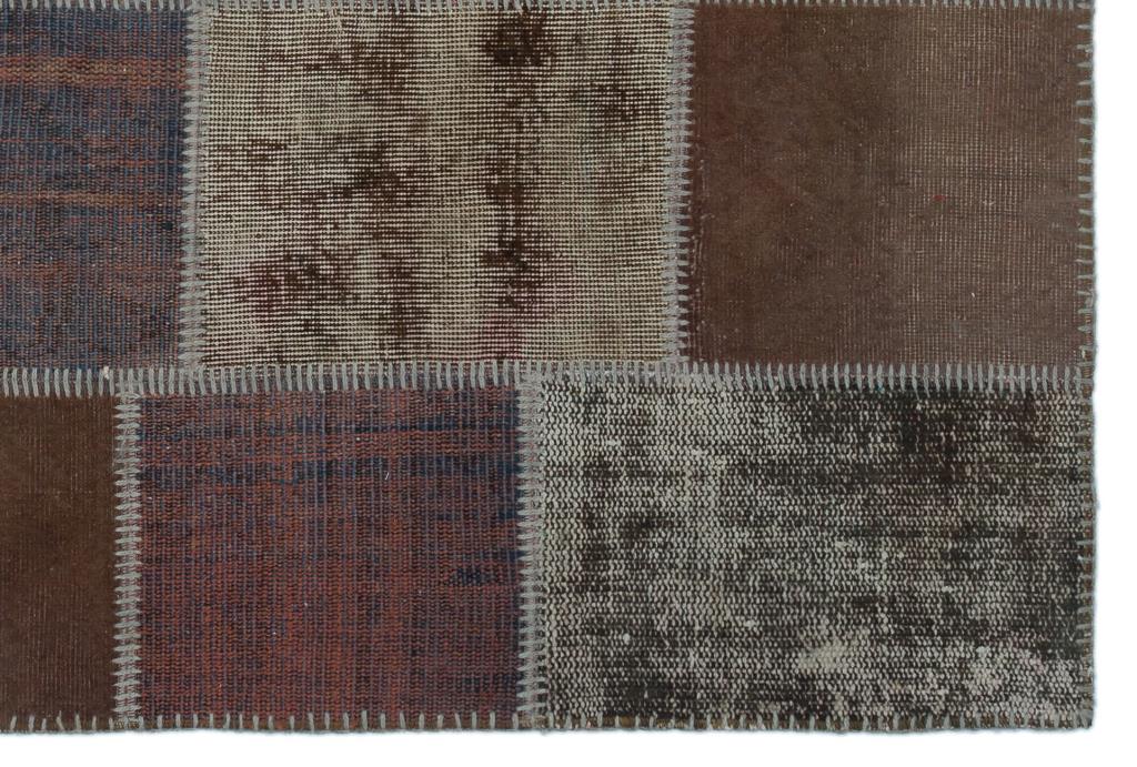 Apex Patchwork Halı Kahve 22337 120 x 180 cm