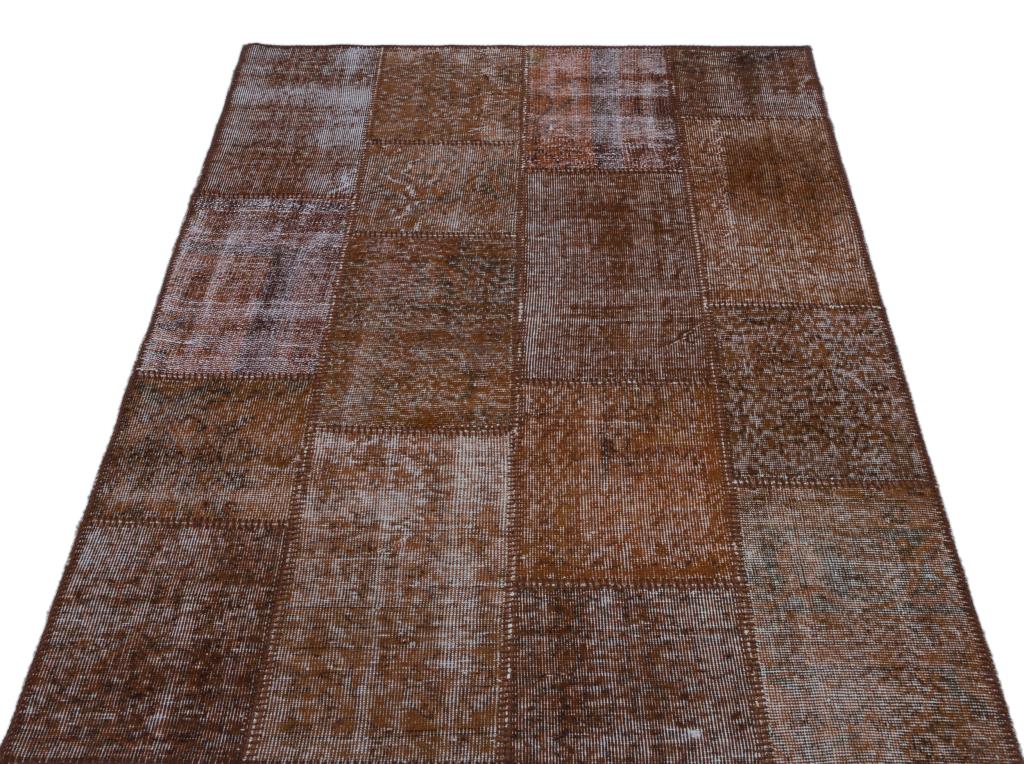 Apex Patchwork Halı Kahve 22377 120 x 180 cm