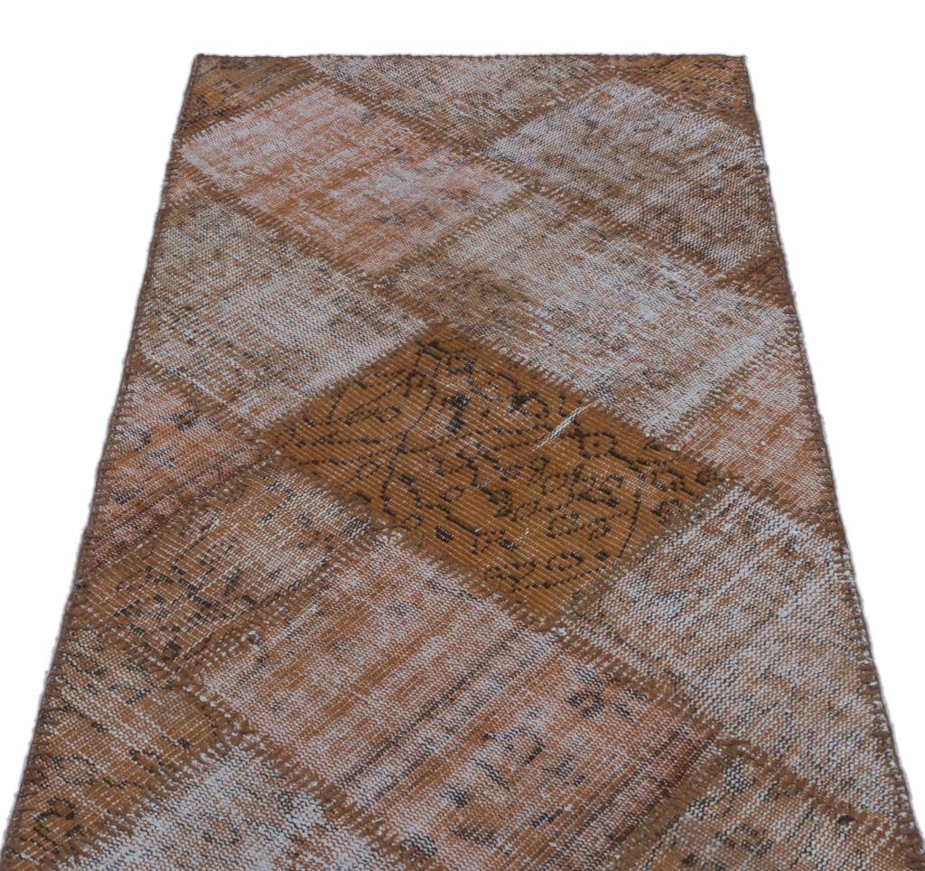 Apex Patchwork Halı Kahve 24717 80 x 150 cm