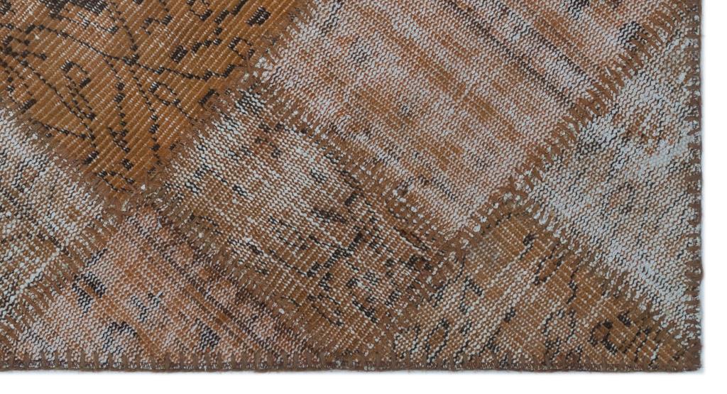 Apex Patchwork Halı Kahve 24717 80 x 150 cm