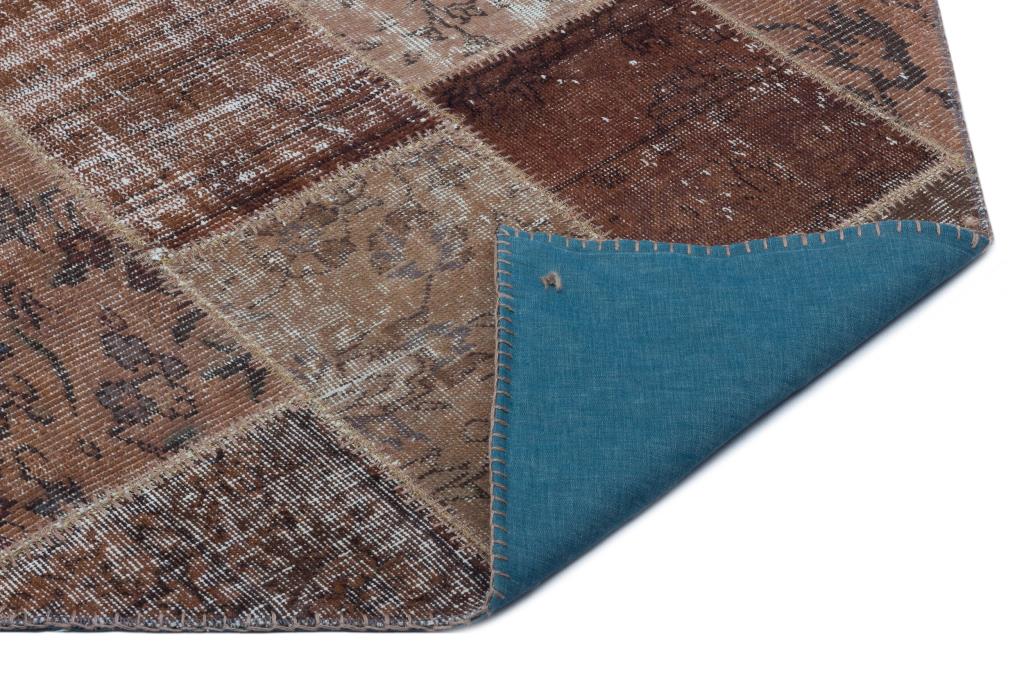 Apex Patchwork Halı Kahve 25092 120 x 180 cm