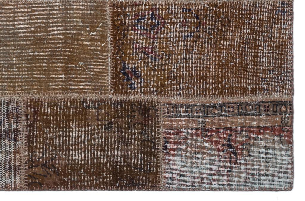 Apex Patchwork Halı Kahve 25096 120 x 180 cm