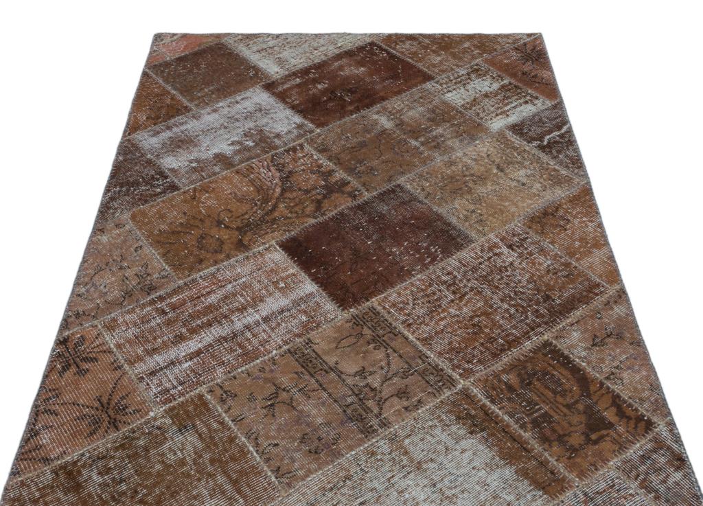 Apex Patchwork Halı Kahve 25106 120 x 180 cm