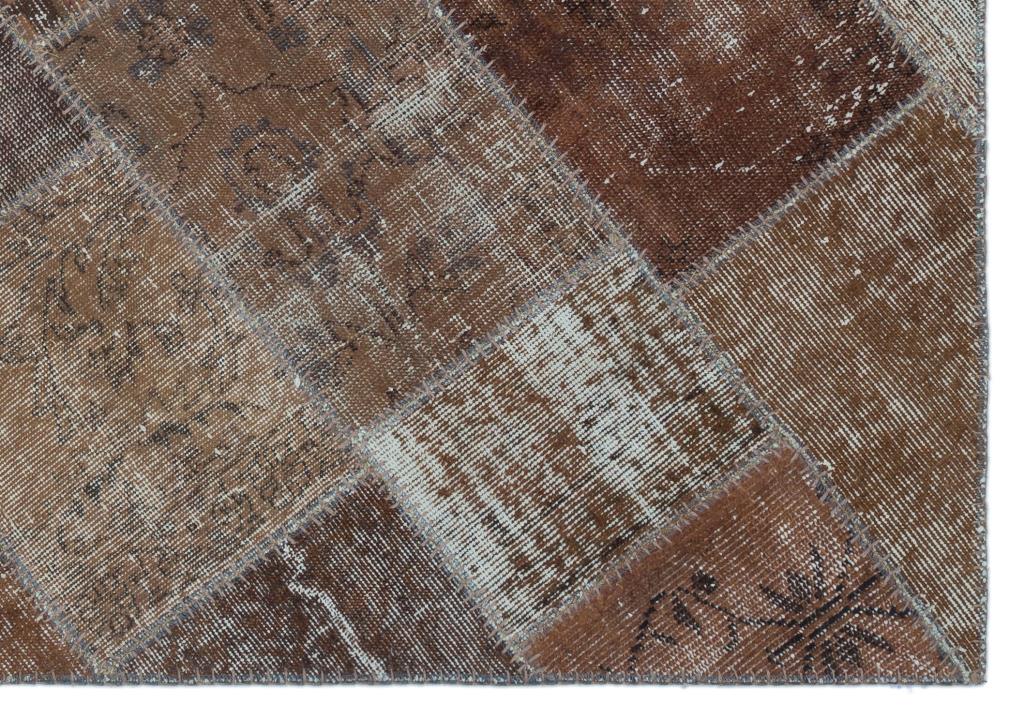 Apex Patchwork Halı Kahve 25106 120 x 180 cm