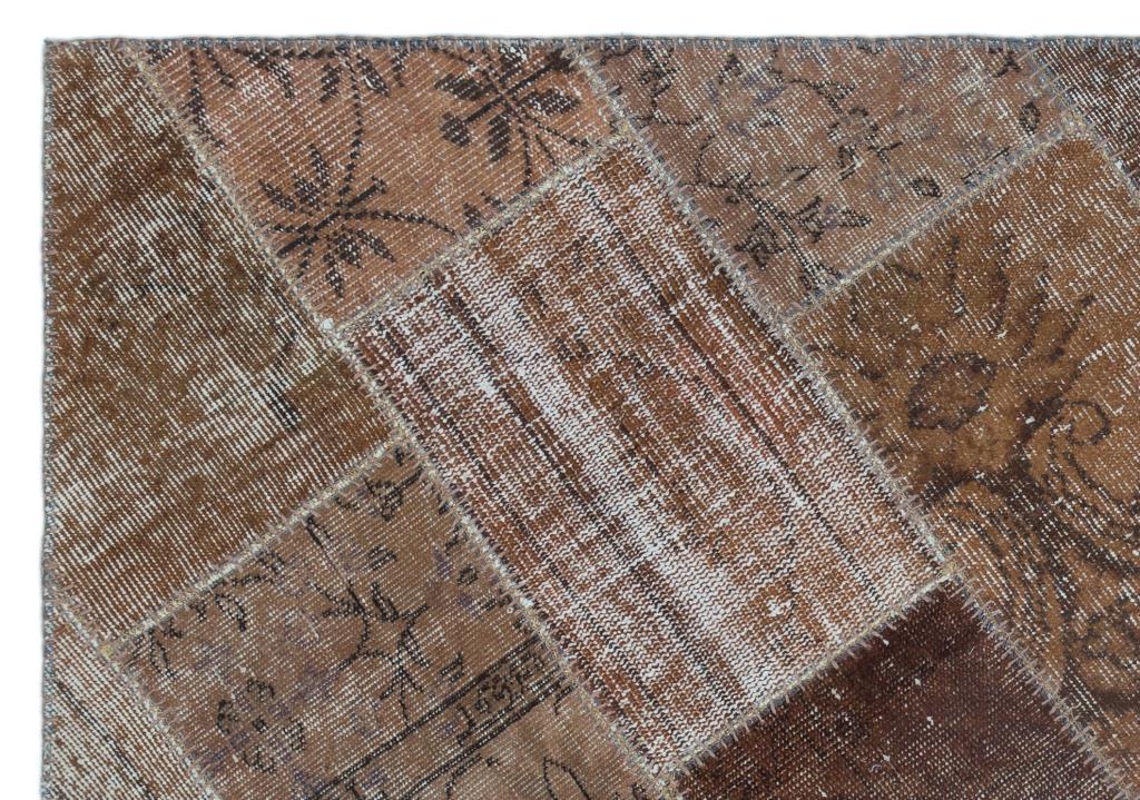 Apex Patchwork Halı Kahve 25106 120 x 180 cm
