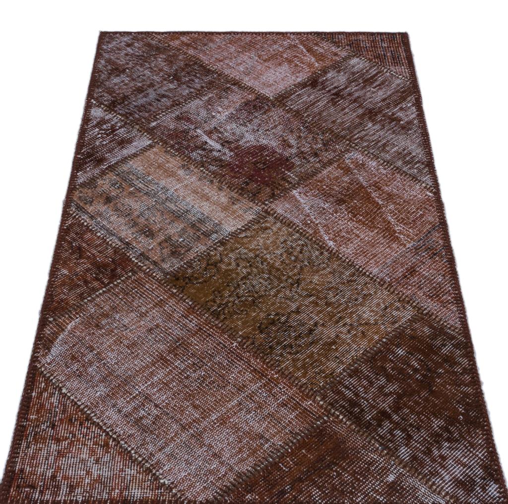 Apex Patchwork Halı Kahve 26011 80 x 150 cm