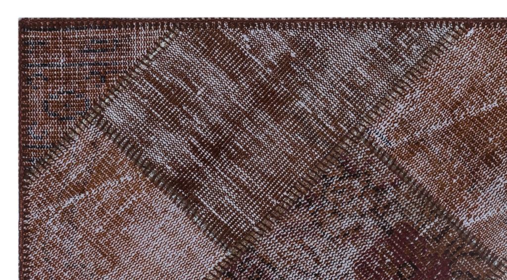 Apex Patchwork Halı Kahve 26011 80 x 150 cm