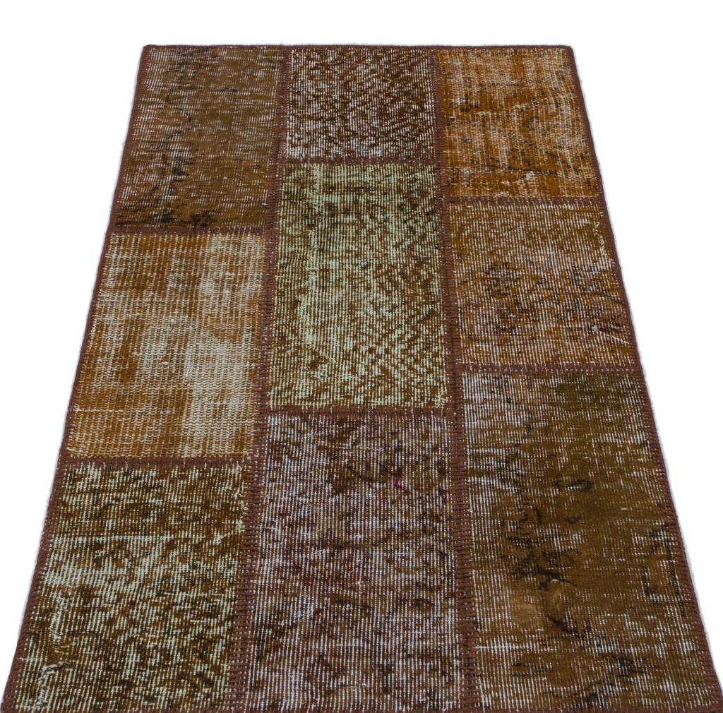 Apex Patchwork Halı Kahve 26108 80 x 150 cm