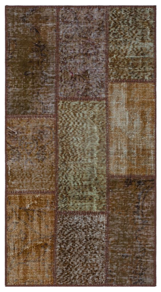 Apex Patchwork Halı Kahve 26108 80 x 150 cm