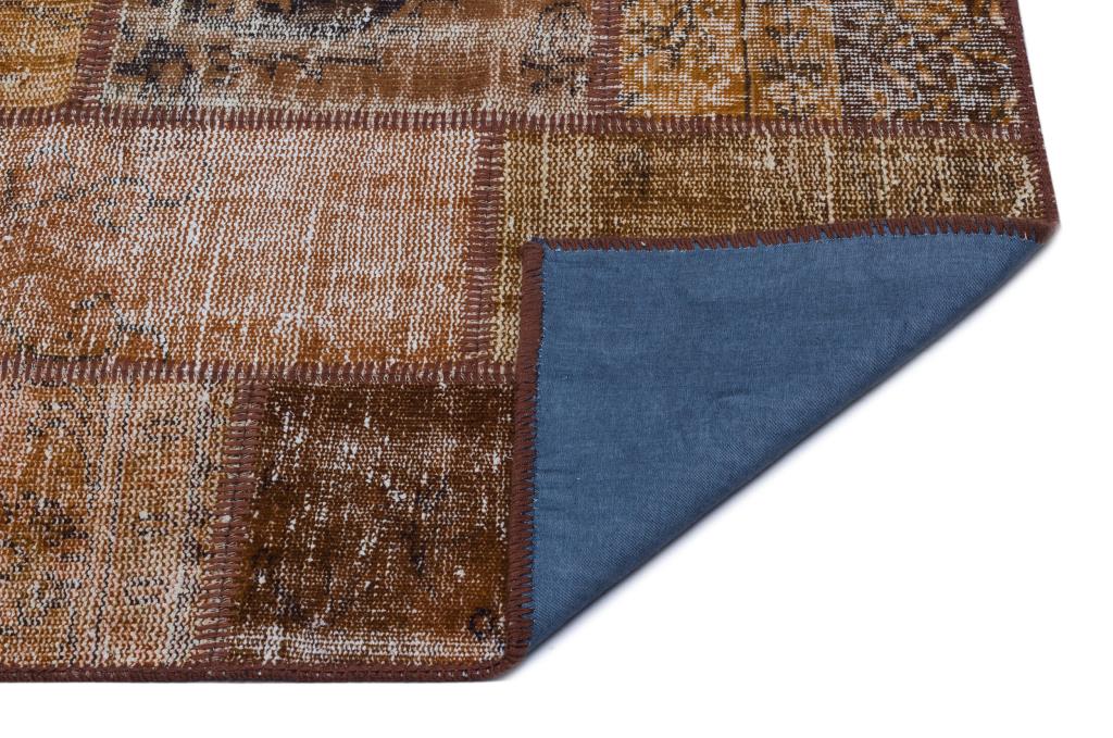 Apex Patchwork Halı Kahve 26149 80 x 150 cm