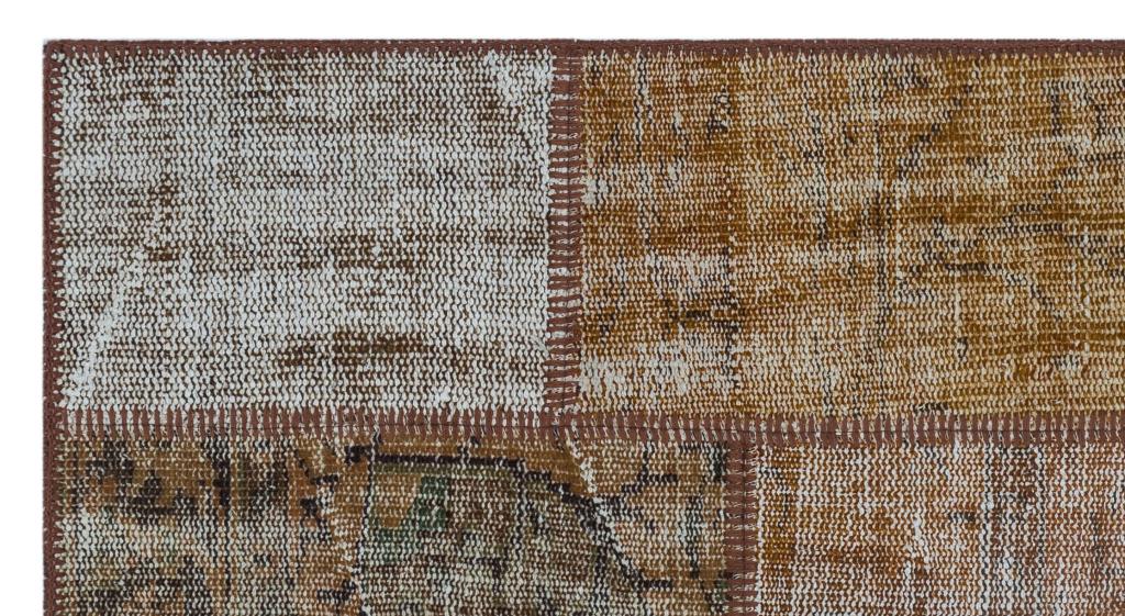 Apex Patchwork Halı Kahve 26149 80 x 150 cm