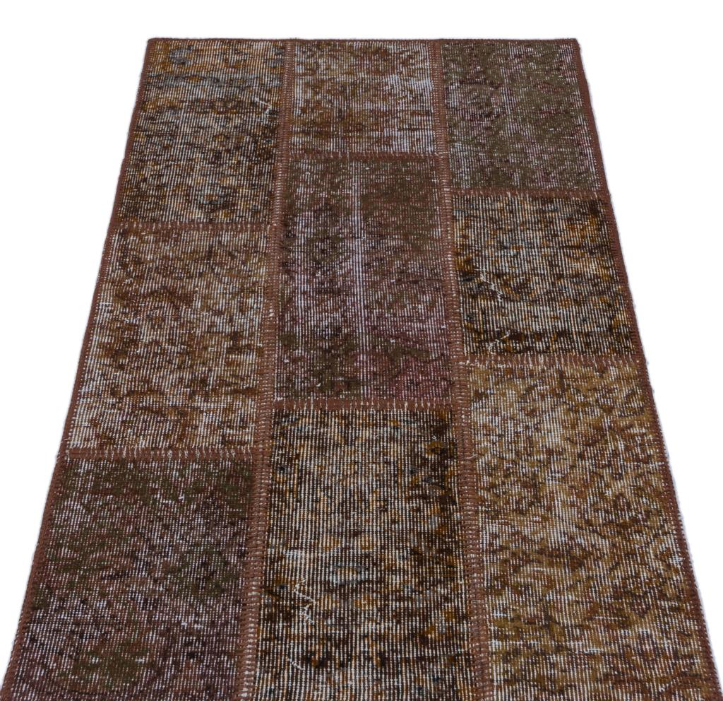 Apex Patchwork Halı Kahve 26194 80 x 150 cm