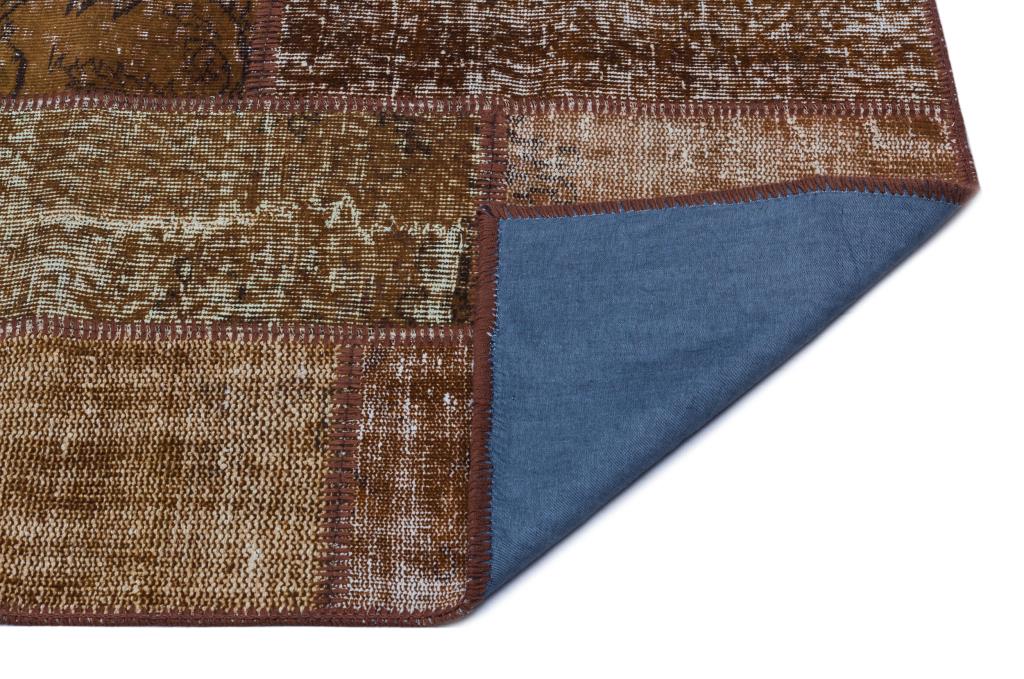 Apex Patchwork Halı Kahve 26223 80 x 150 cm