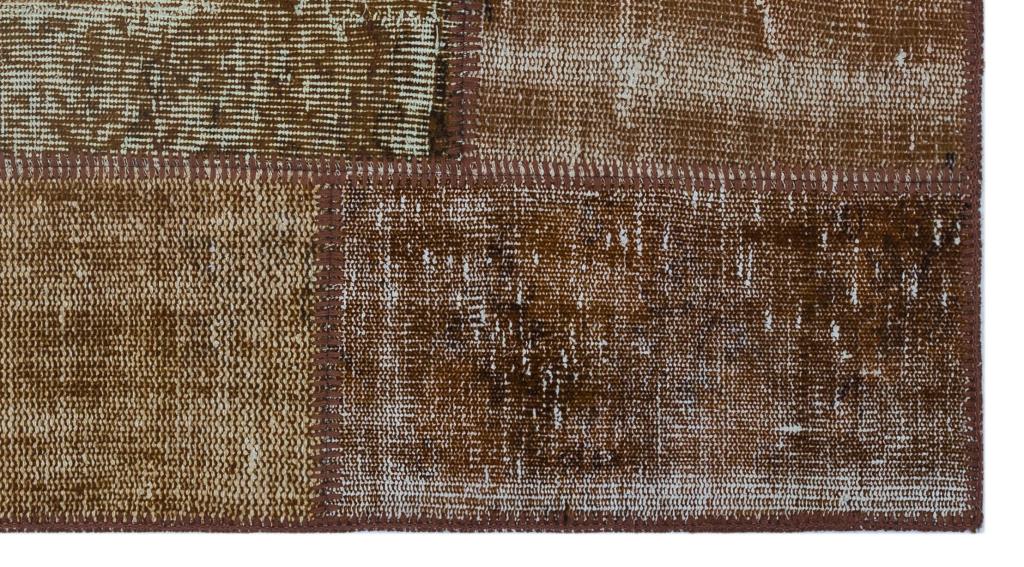 Apex Patchwork Halı Kahve 26223 80 x 150 cm