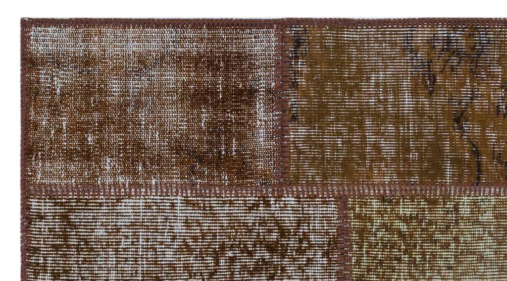 Apex Patchwork Halı Kahve 26223 80 x 150 cm