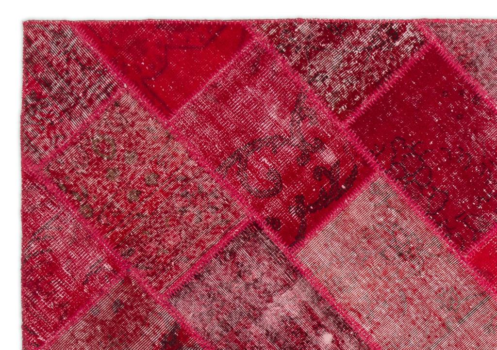 Apex Patchwork Halı Kırmızı 21191 161 x 233 cm