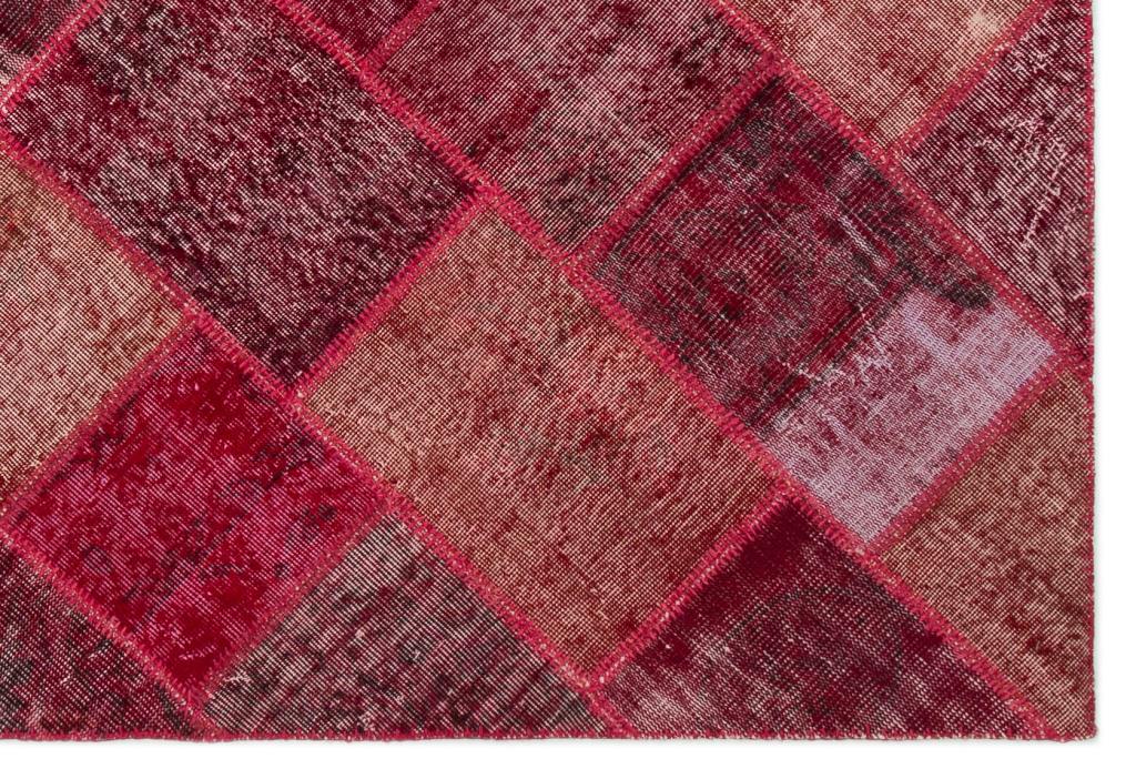 Apex Patchwork Halı Kırmızı 21993 160 x 230 cm