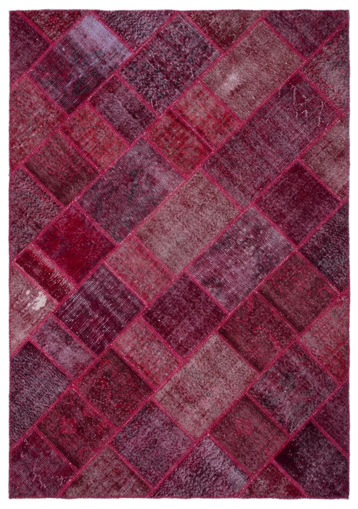 Apex Patchwork Halı Kırmızı 22002 160 x 230 cm